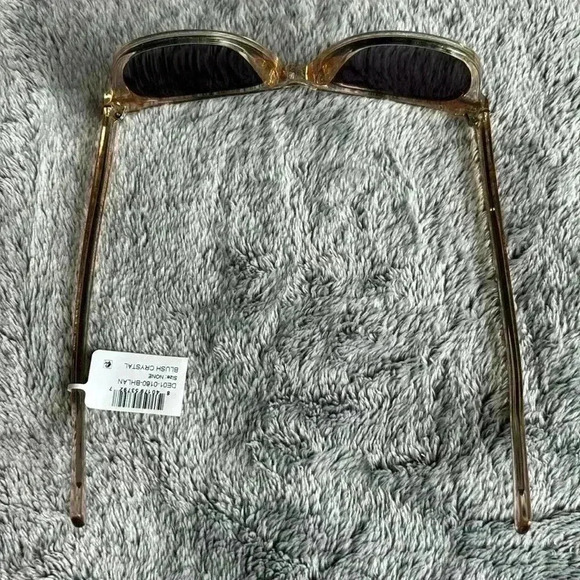 DIFF Carina 50mm Cat Eye Sunglasses in Blush Crystal NWT - Picture 7 of 8